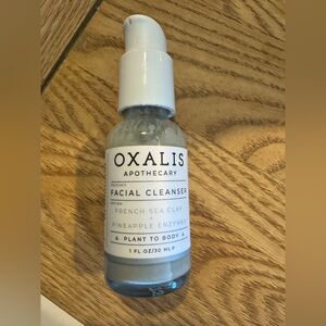 NEW Oxalis Apothecary Facial Cleanser Sample French Sea Clay + Pineapple 1 oz